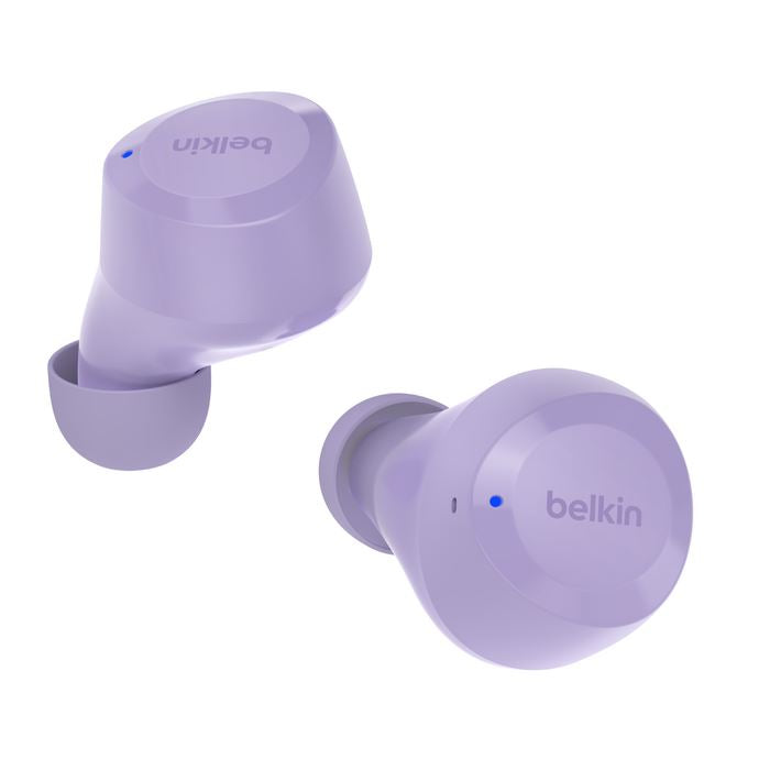 Belkin SoundForm Bolt Headset Wireless In-ear Music Bluetooth Lavender