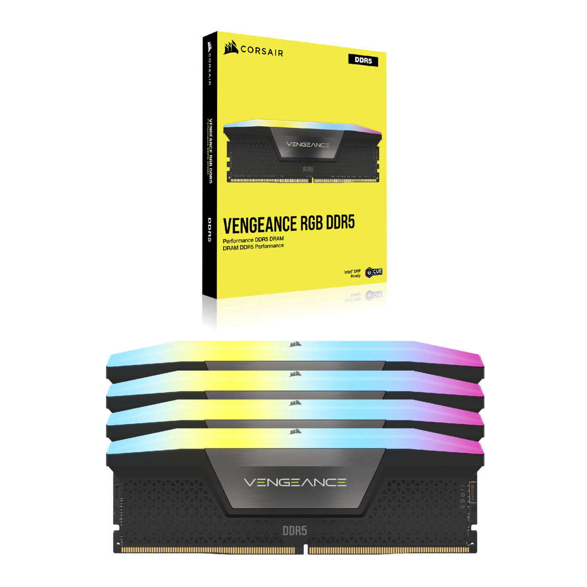 Corsair Vengeance RGB - 192 GB 4 x 48 GB DDR5 5200 MHz memory module