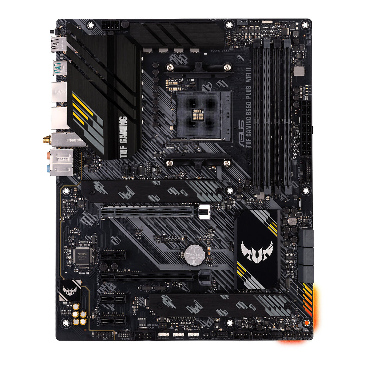 ASUS TUF GAMING B550-PLUS WIFI II ATX motherboard - AMD B550 Socket AM4