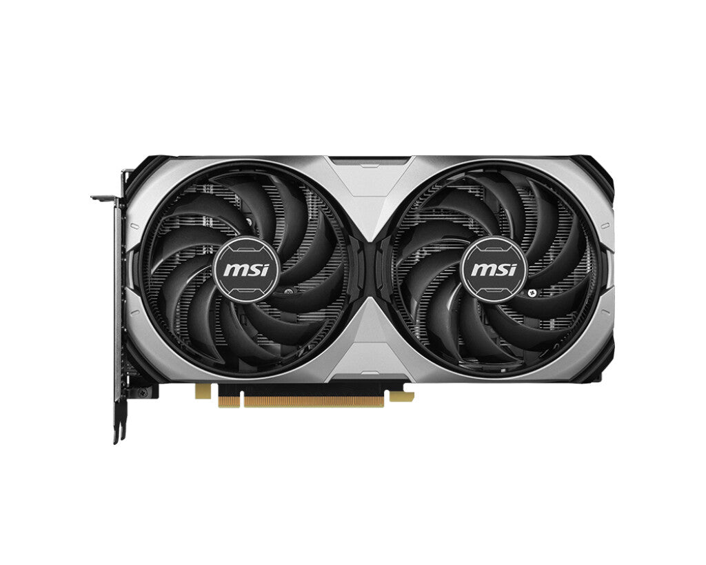 MSI VENTUS 2X E 12G OC - NVIDIA 12 GB GDDR6X GeForce RTX 4070 graphics card