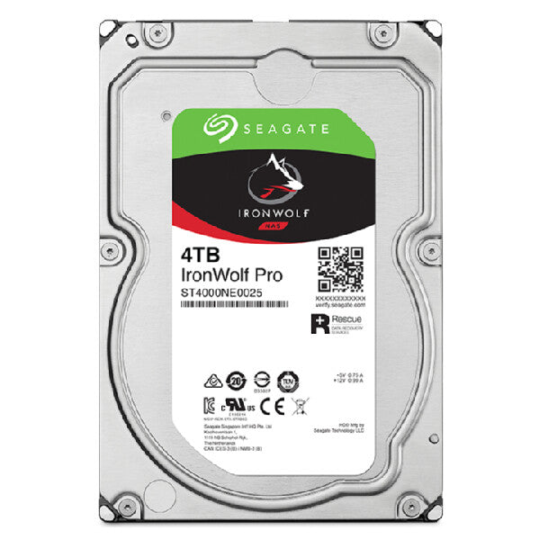 Seagate IronWolf Pro - Serial ATA III 3.5&quot; Internal hard drive - 4 TB