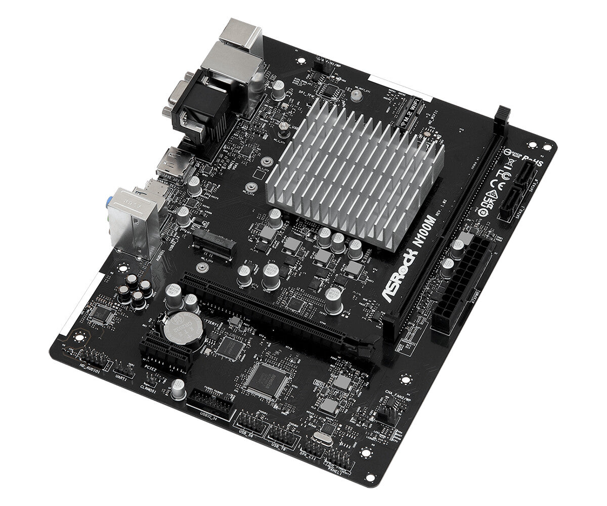 Asrock N100M NA micro ATX motherboard - Integrated CPU