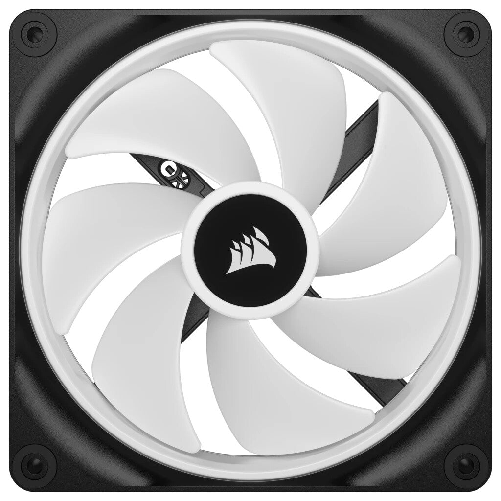 Corsair iCUE LINK QX140 RGB - PWM Computer Case Fan in Black / White - 140mm