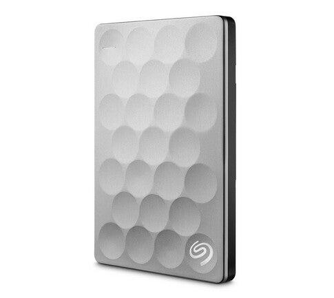 Seagate Backup Plus Ultra Slim - External HDD in Platinum - 1 TB