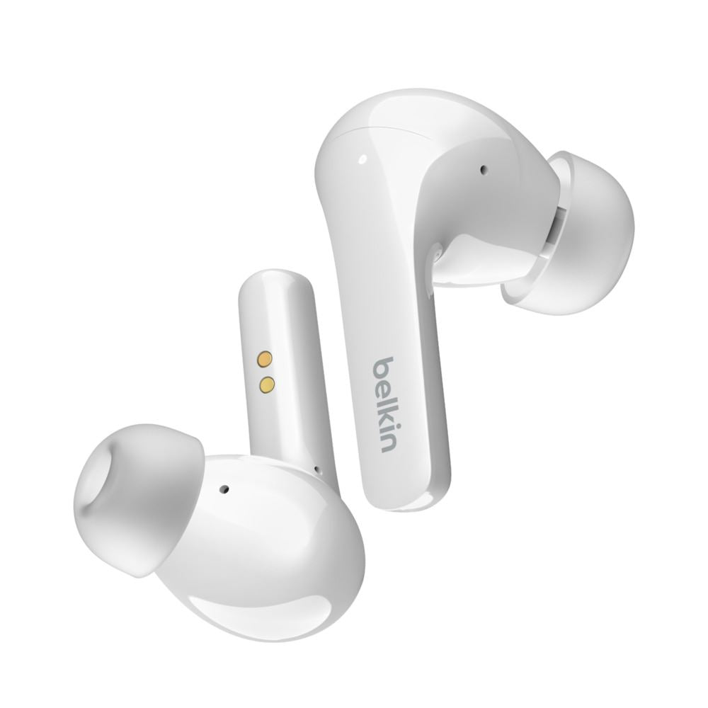 Belkin SOUNDFORM Flow Headset Wireless In-ear Music USB Type-C Bluetooth White