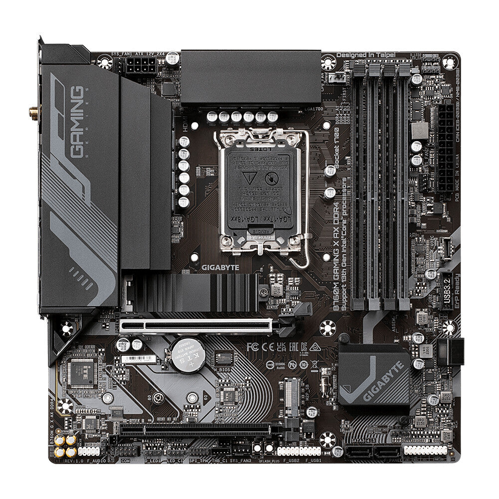 Gigabyte B760M GAMING X AX DDR4 micro ATX motherboard - Intel B760 LGA 1700