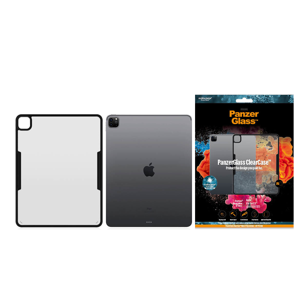 PanzerGlass ® ClearCase™ for 12.9&quot; iPad Pro in Black