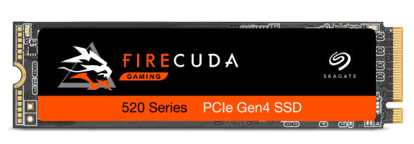 Seagate FireCuda 520 - PCI Express 4.0 3D TLC NVMe M.2 SSD - 1 TB