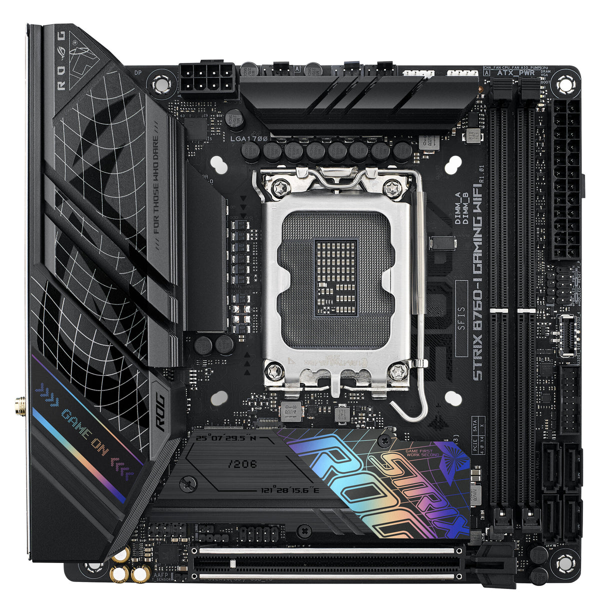 ASUS ROG STRIX B760-I GAMING WIFI mini ITX Motherboard - Intel B760 LGA 1700