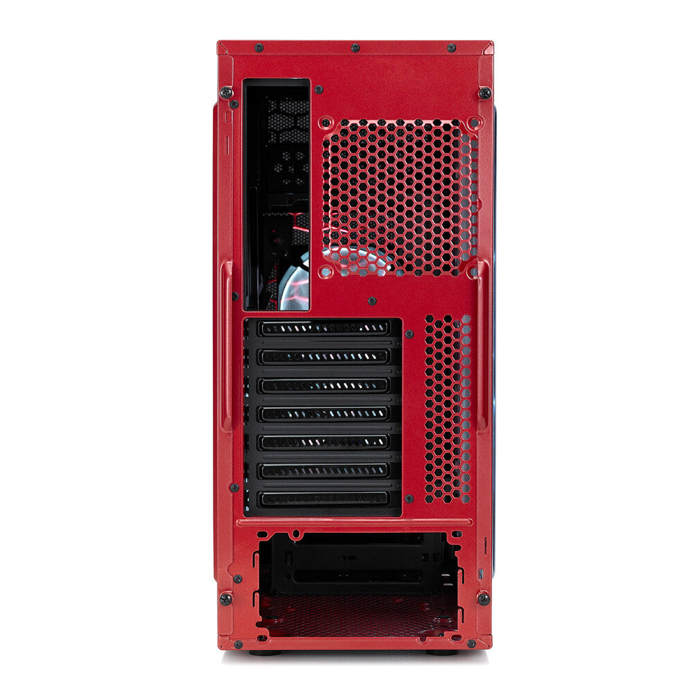 Fractal Design Focus G - ATX Mid Tower Case in Black / Red