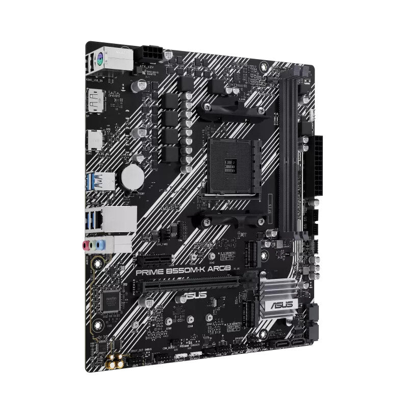 ASUS PRIME B550M-K ARGB micro ATX motherboard - AMD B550 Socket AM4