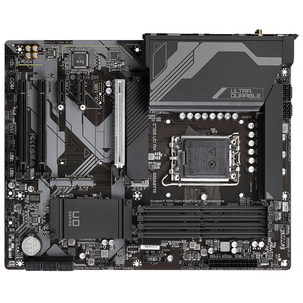 Gigabyte Z790 UD AX (REV. 1.0) ATX motherboard - Intel Z790 LGA 1700