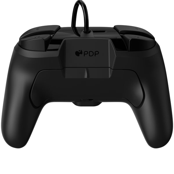 PDP Faceoff Deluxe+ Wired Controller for Nintendo Switch in Black / Wh ...