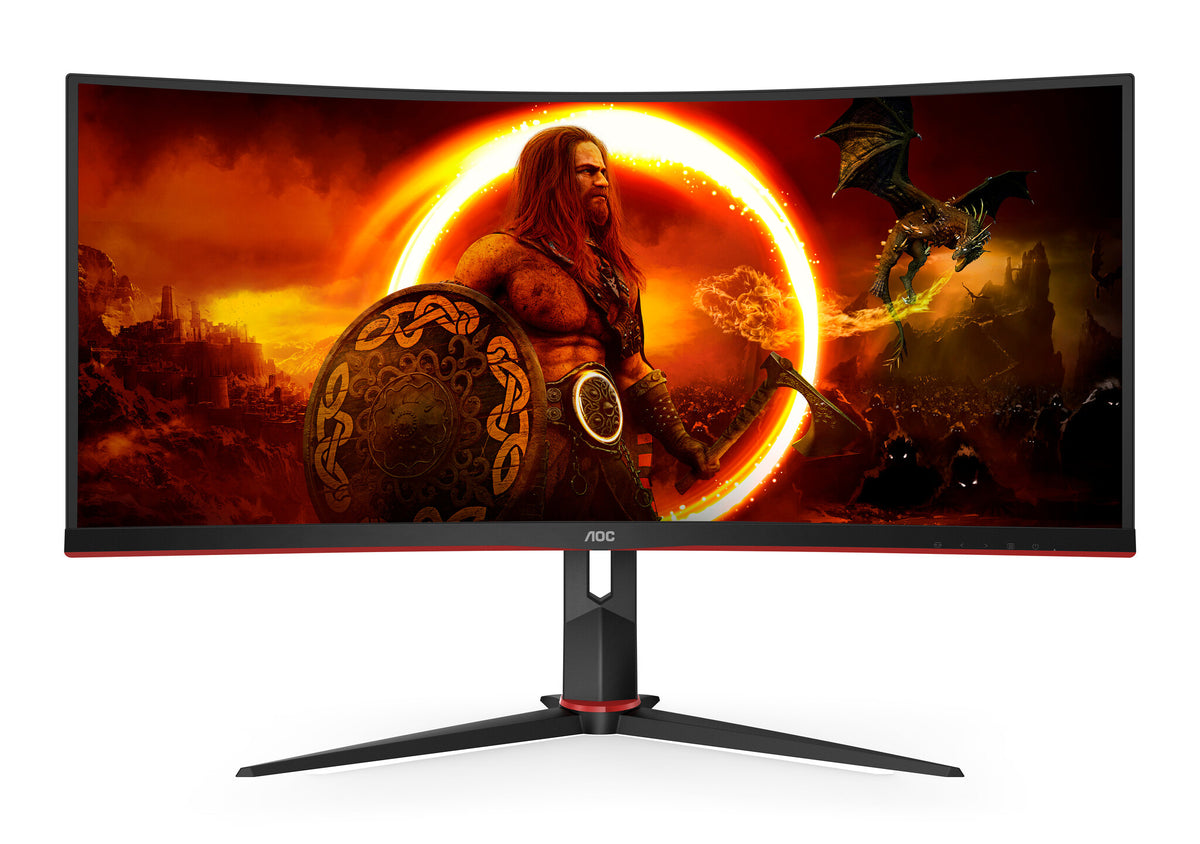 AOC G2 CU34G2XP - 86.4 cm (34&quot;) - 3440 x 1440 pixels UltraWide Quad HD LED Monitor