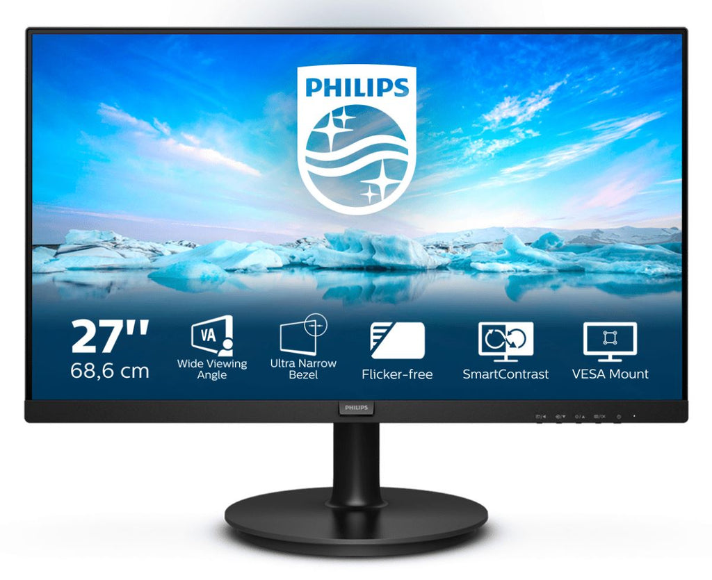 Monitor 27 Philips 271V8LA LED Full HD 16:9 VA HDMI VGA 75 Hz Speaker Vesa