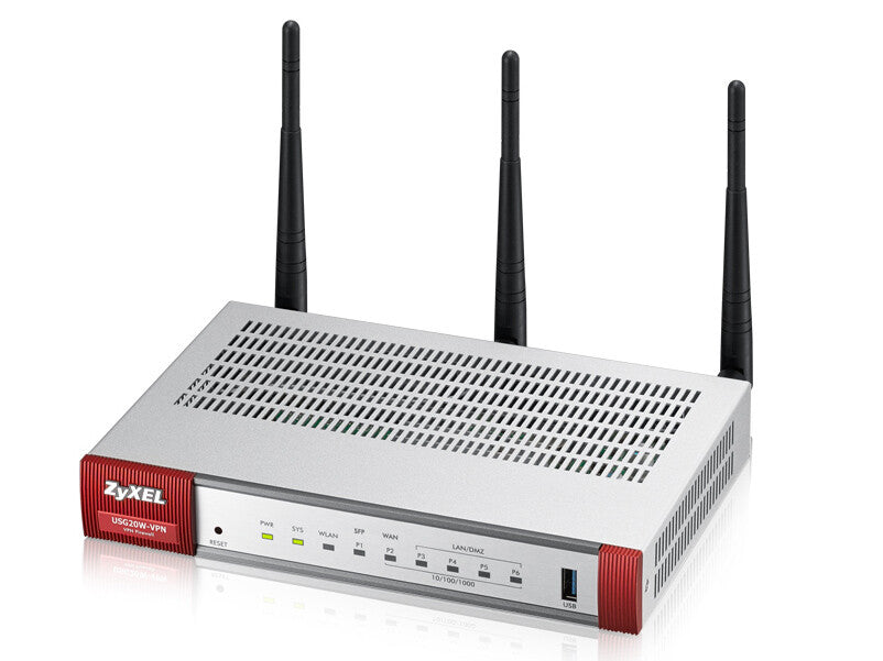 Zyxel USG20W-VPN-EU0101F - Gigabit Ethernet Dual-band (2.4 GHz / 5 GHz) wireless router