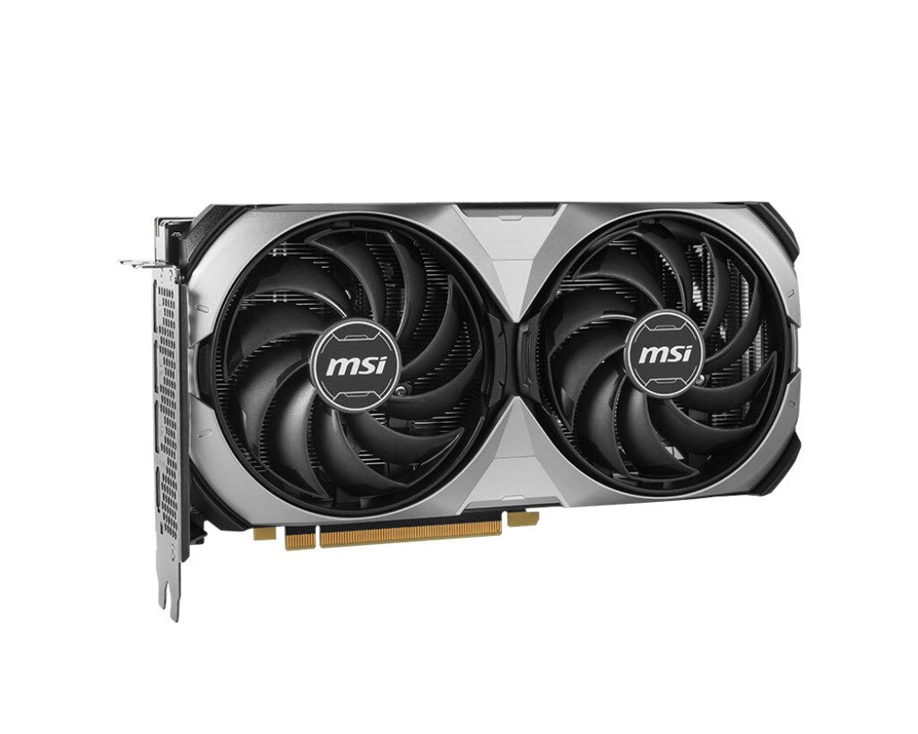 MSI VENTUS 2X E 12G OC - NVIDIA 12 GB GDDR6X GeForce RTX 4070 graphics card