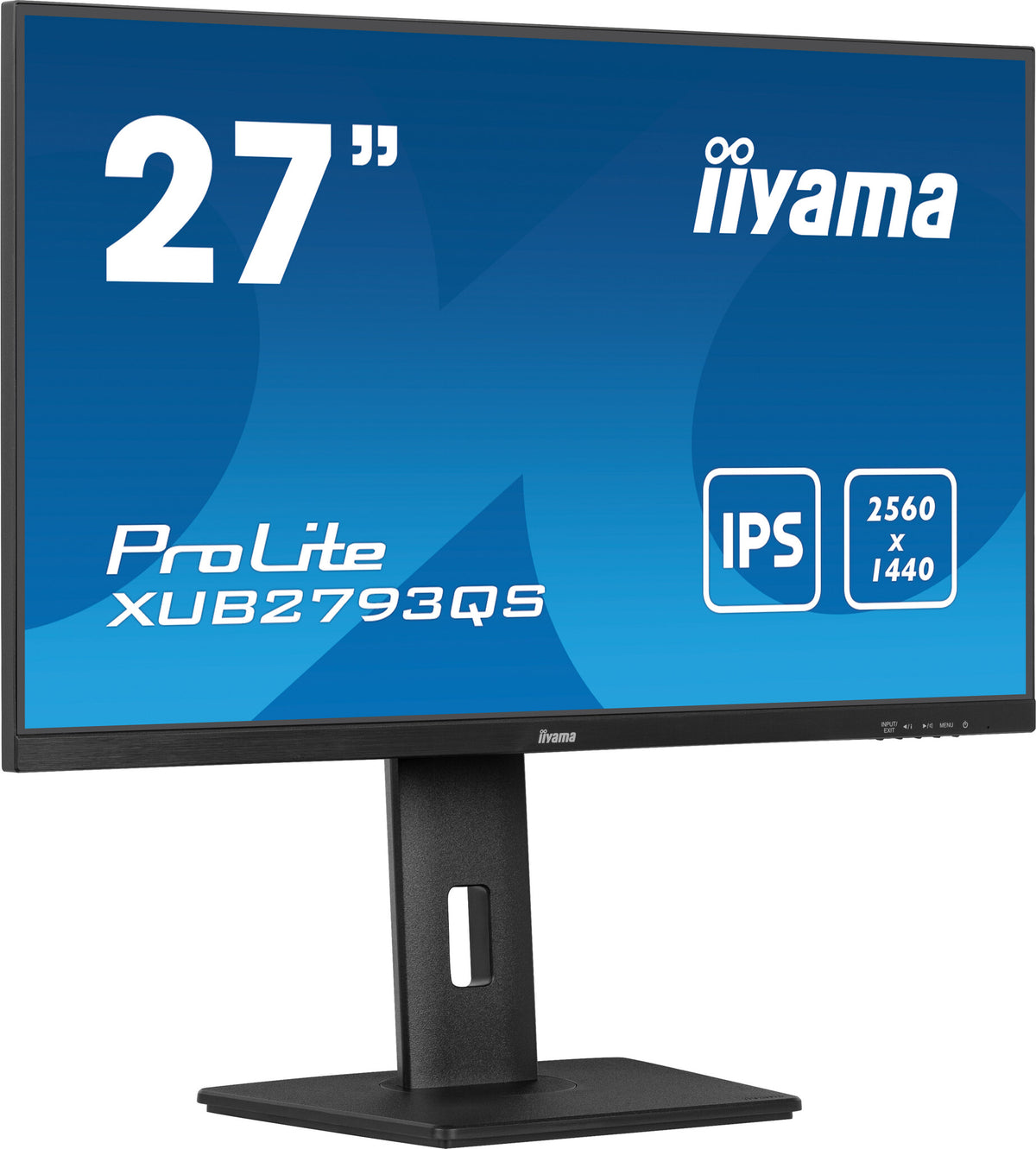 iiyama ProLite XU2793QS-B6 - 68.6 cm (27&quot;) - 2560 x 1440 pixels 2K Ultra HD LED Monitor