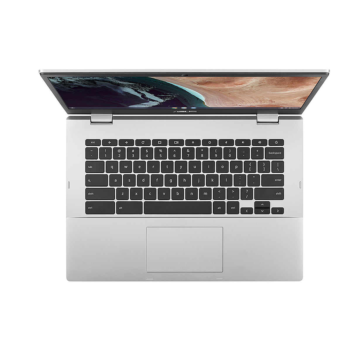 ASUS Chromebook - 35.6 cm (14&quot;) - Intel® Pentium® Silver N6000 - 4 GB LPDDR4x-SDRAM - 128 GB eMMC - Wi-Fi 6 - ChromeOS - Silver