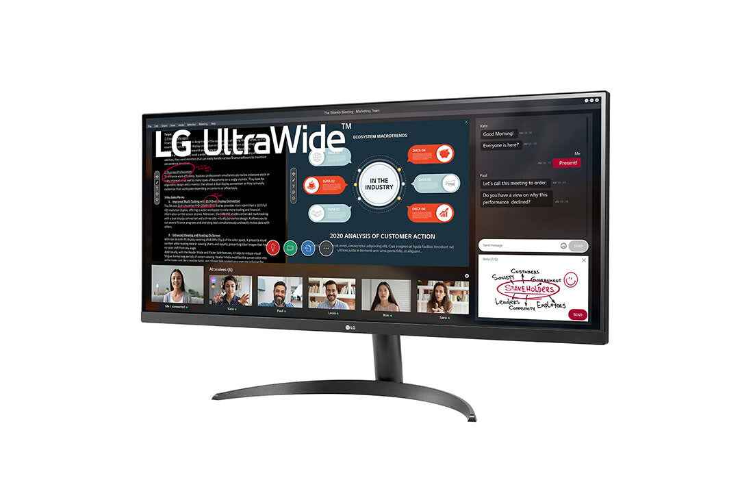 LG 34WP500-B - 86.4 cm (34&quot;) - 2560 x 1080 pixels UltraWide FHD LED Monitor