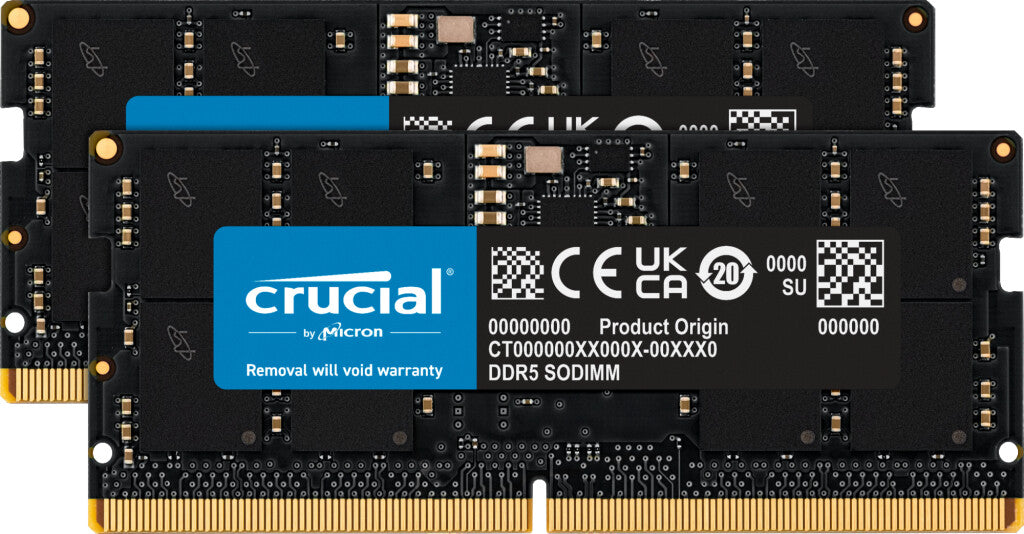 Crucial CT2K16G52C42S5 - 32 GB 2 x 16 GB DDR5 5200 MHz memory module