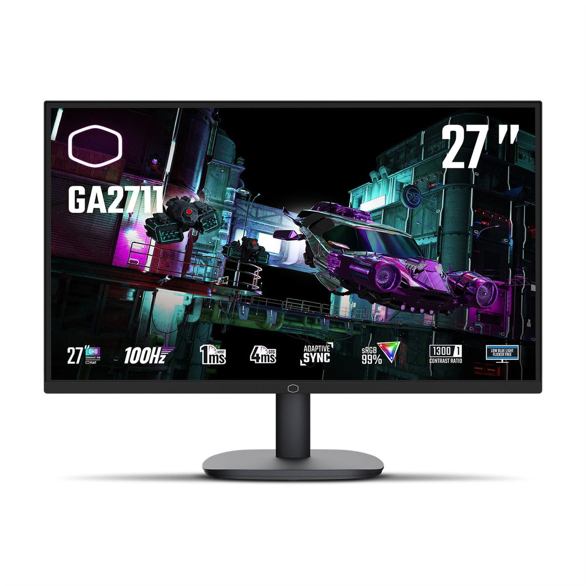 Cooler Master Gaming GA2711 - 68.6 cm (27&quot;) - 2560 x 1440 pixels QHD LCD Monitor