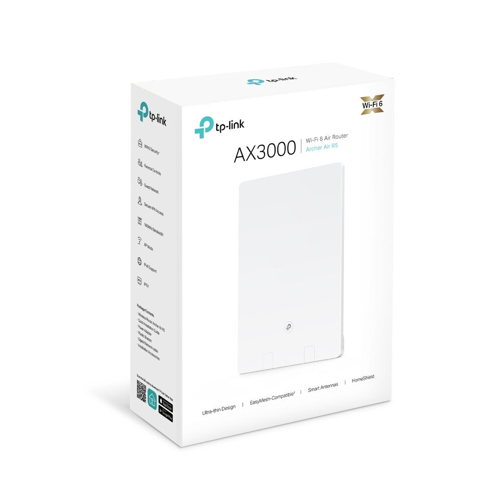 TP-Link Archer AX3000 - Dual-band (2.4 GHz / 5 GHz) Wi-Fi 6 Air router in White