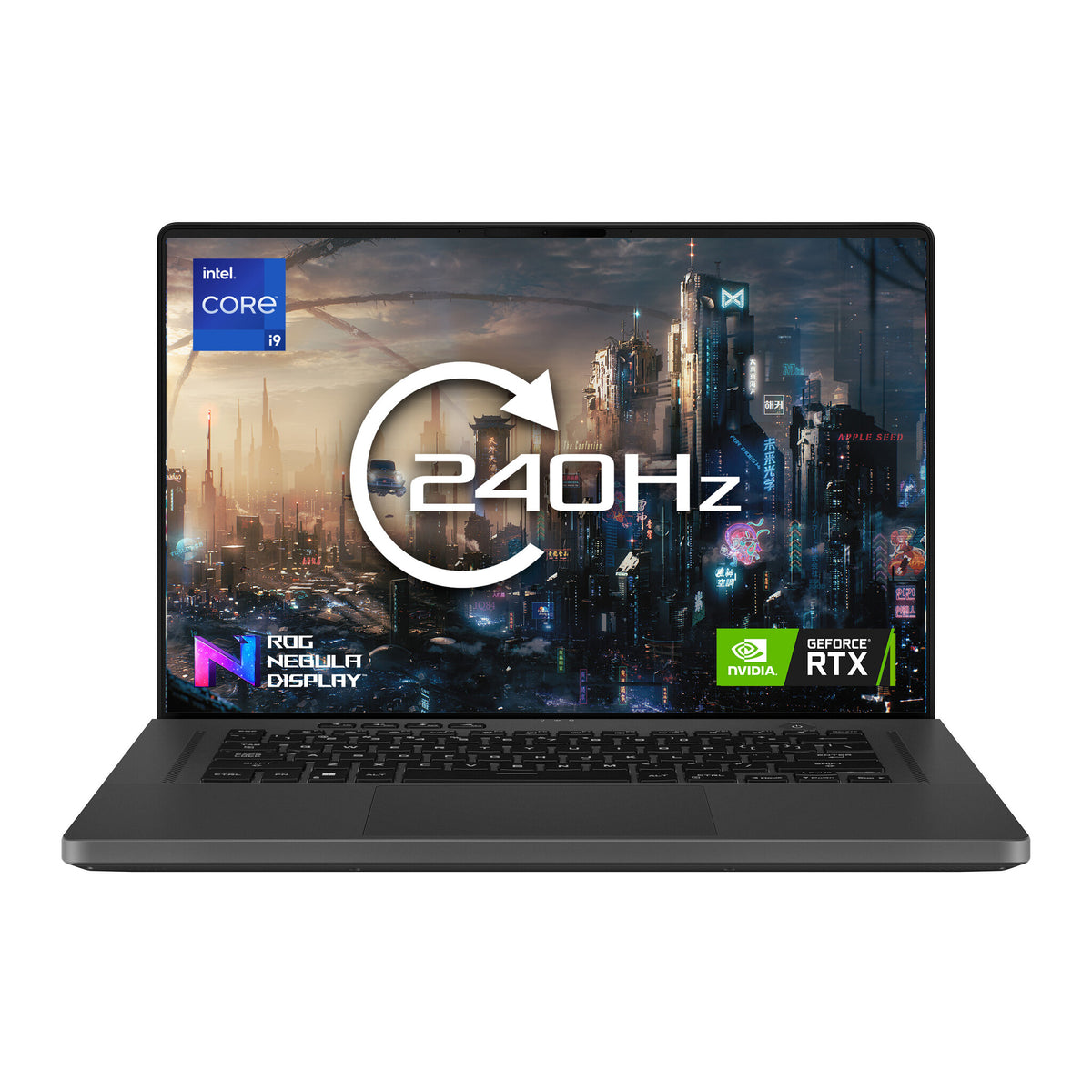 ASUS ROG Zephyrus G16 Laptop - 40.6 cm (16&quot;) - Intel® Core™ i9-13900H - 32 GB DDR4-SDRAM - 1 TB SSD - NVIDIA GeForce RTX 4070 - Wi-Fi 6E - Windows 11 Home - Black / Grey