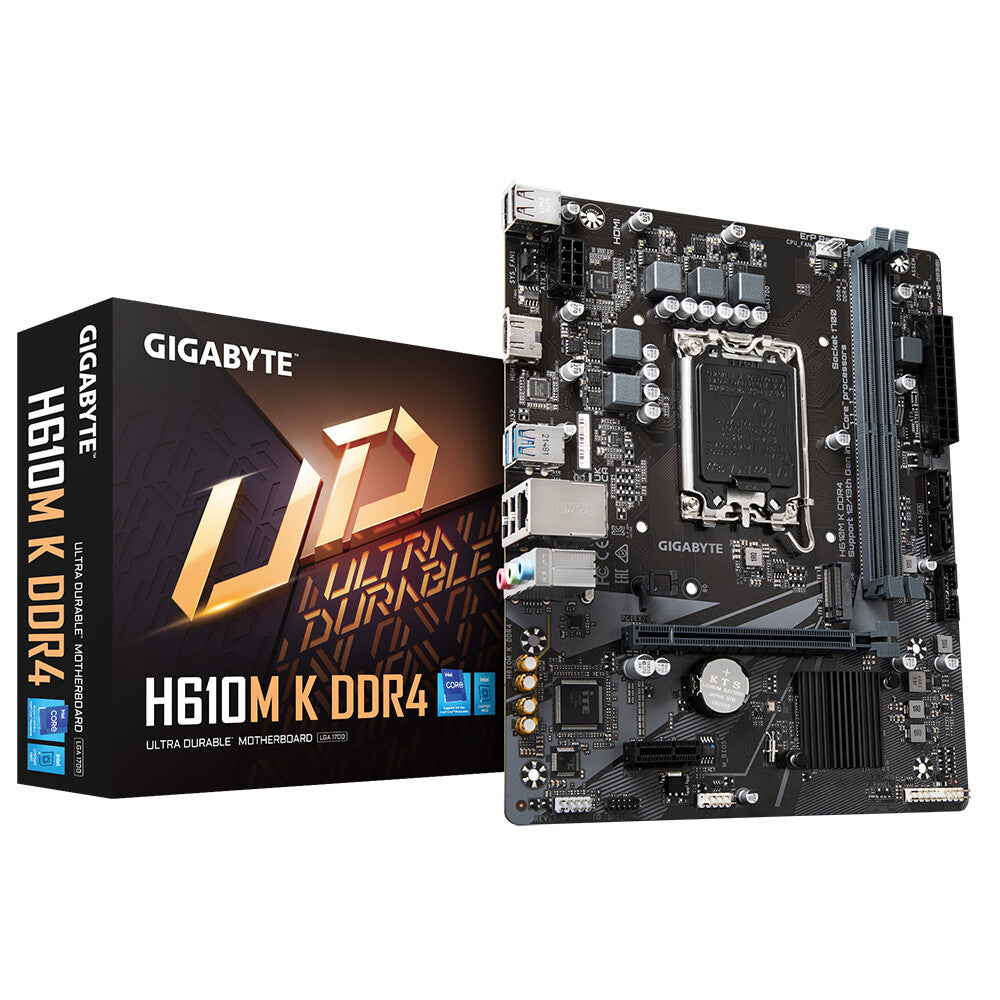 GIGABYTE H610M K ATX motherboard - Intel Z790 LGA 1700