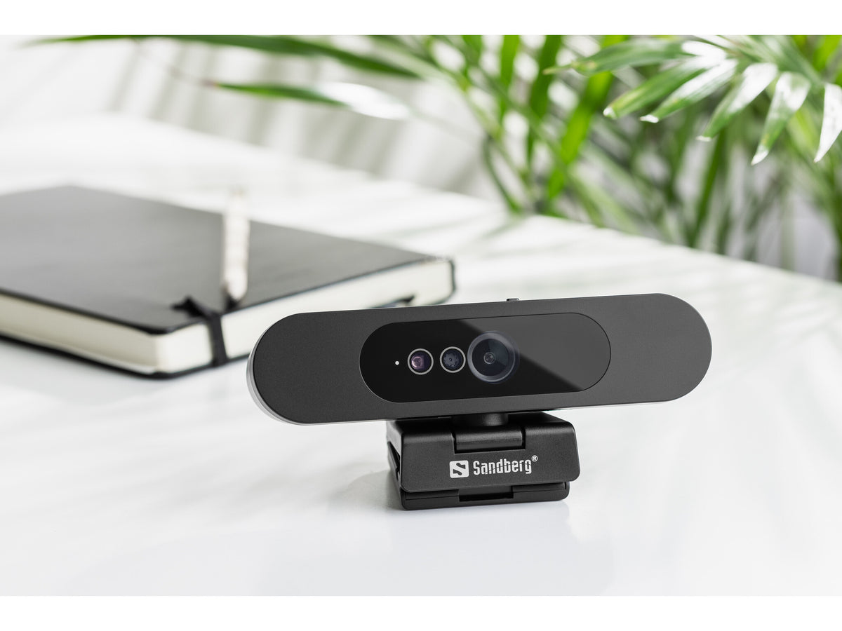 Sandberg Face-ID 2 - 1080P Full HD USB Webcam