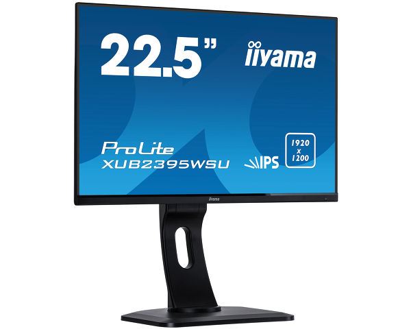 iiyama ProLite XUB2395WSU-B1 Computer Monitor 57.1 cm (22.5&quot;) 1920 x 1200 pixels WUXGA LED Black