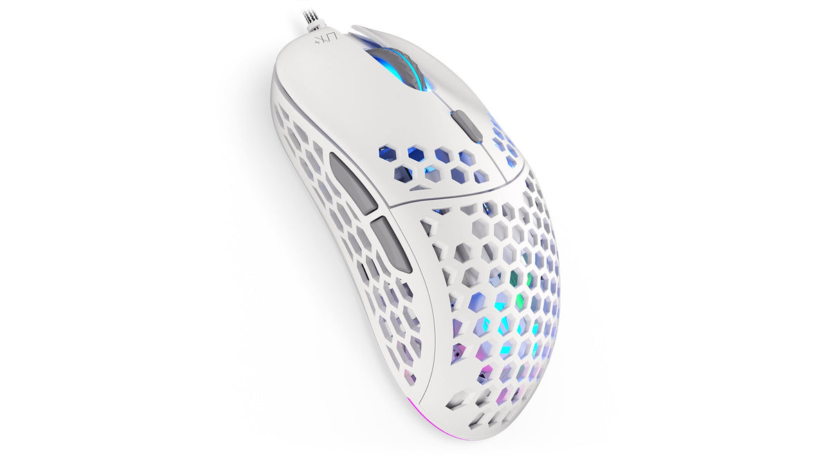 ENDORFY LIX Plus - USB Type-C Wired Optical Mouse in White - 19,000 DPI