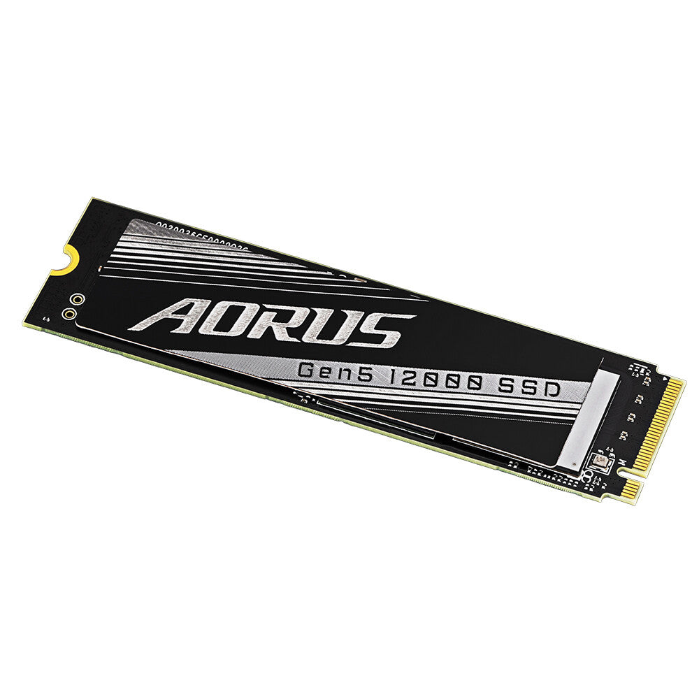 Gigabyte AORUS Gen5 12000 - PCI Express 5.0 3D TLC NAND NVMe M.2 SSD - 2 TB