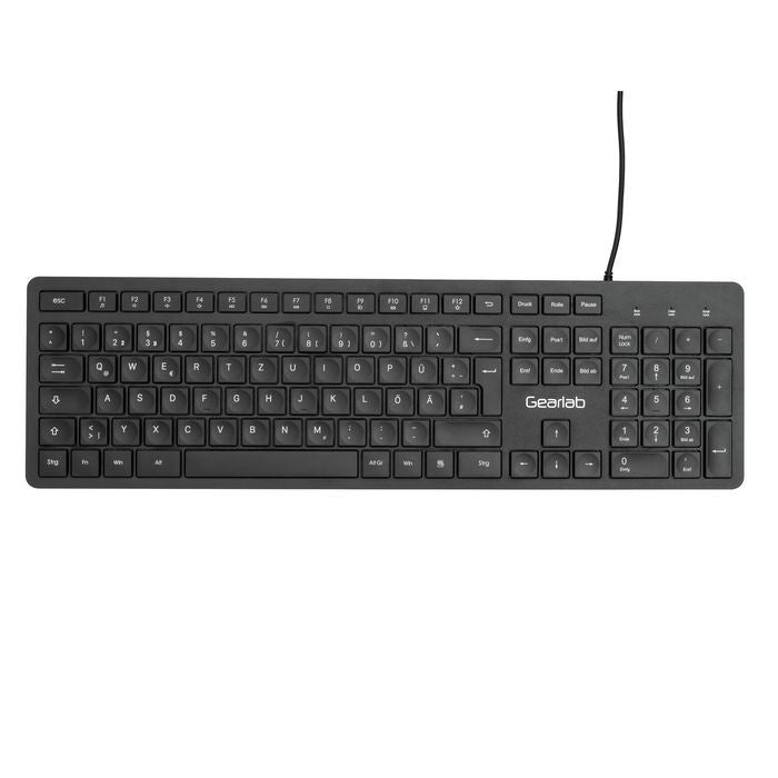 eSTUFF GLB211402 keyboard USB QWERTZ German Black