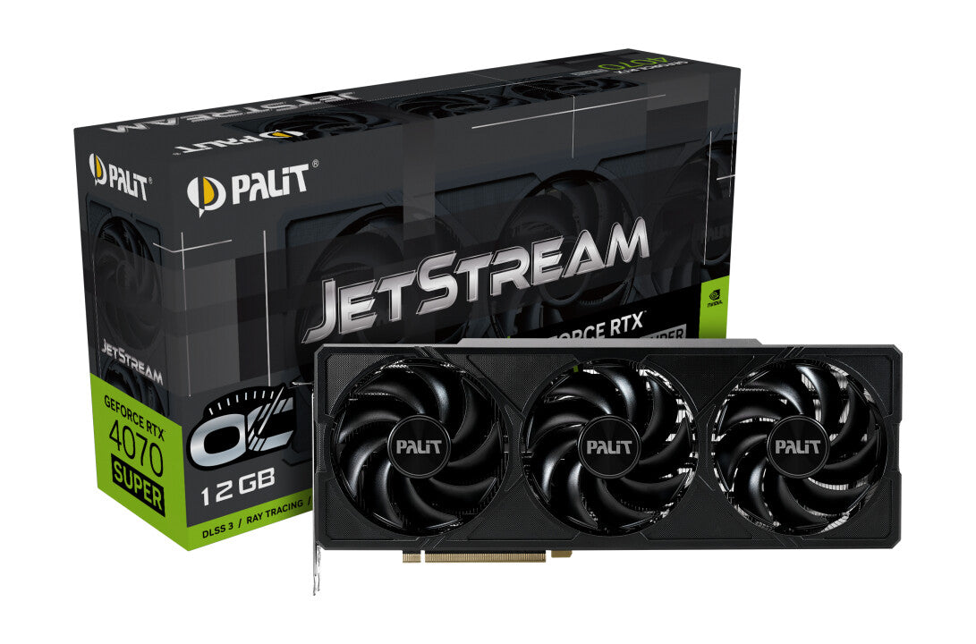 Palit JetStream OC - NVIDIA 12 GB GDDR6X GeForce RTX 4070 SUPER graphics card