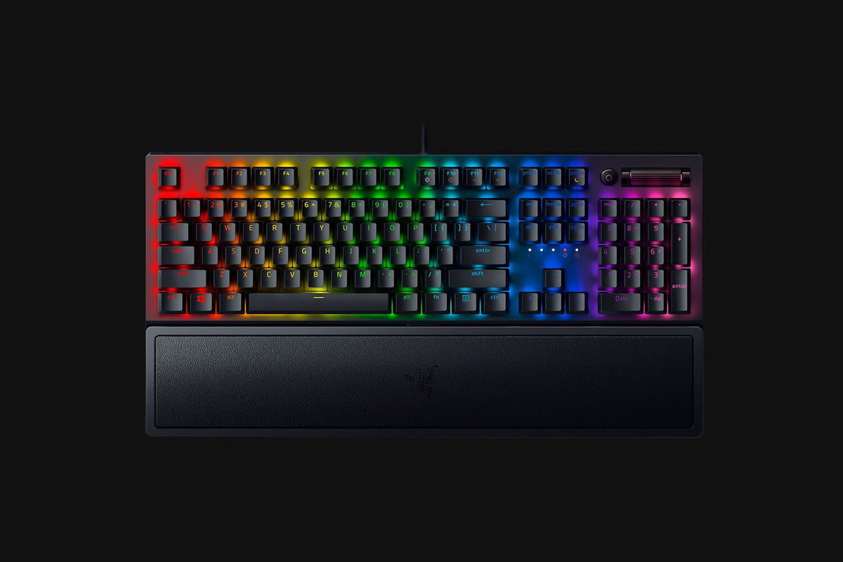 Razer BlackWidow V3 - USB Wired RGB Mechanical Keyboard in Black (QWERTY US)