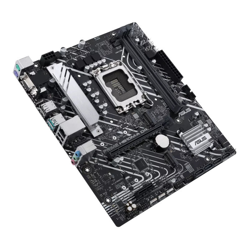 ASUS PRIME H610M-A D4-CSM micro ATX motherboard - Intel H610 LGA 1700