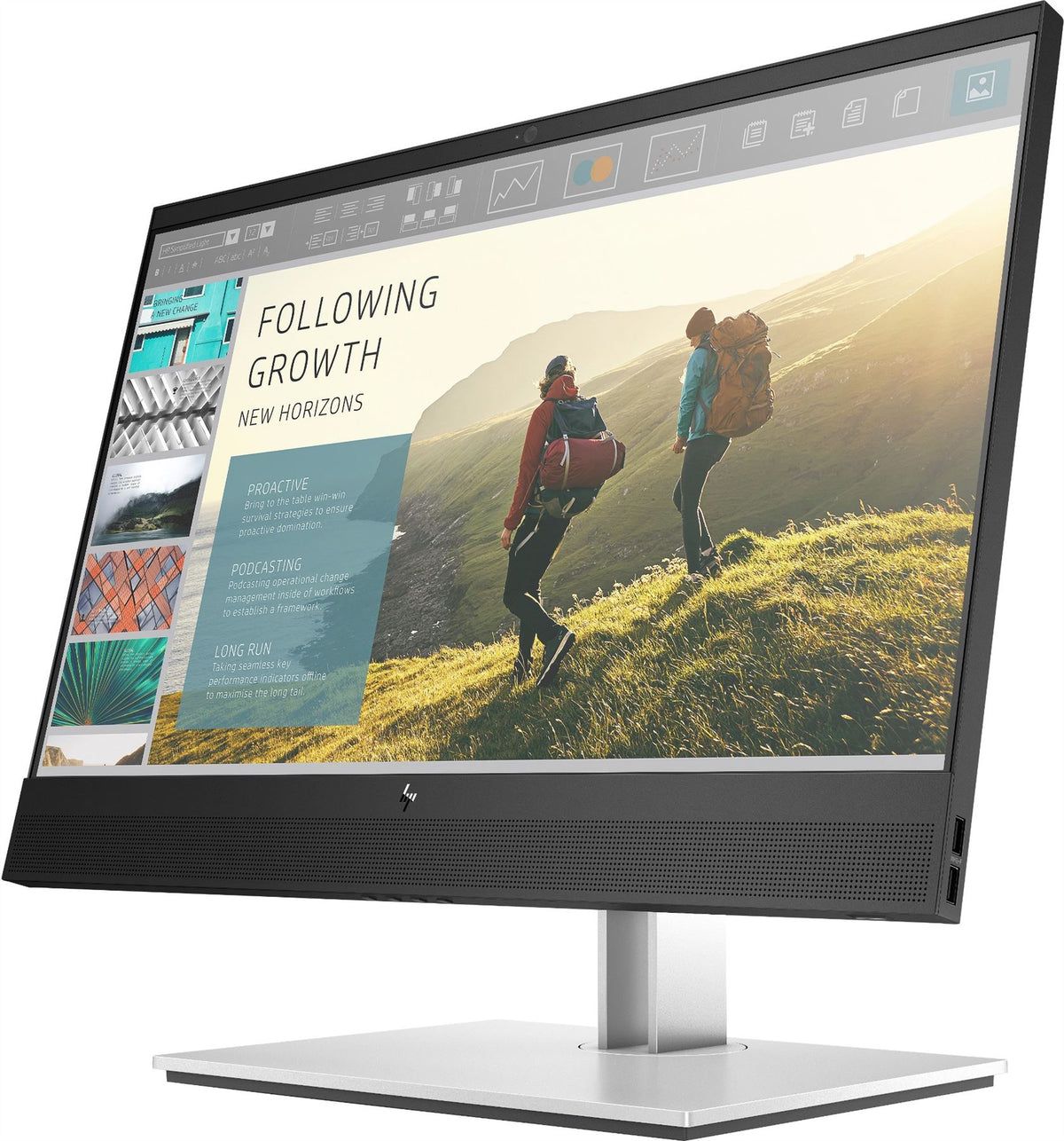 HP Mini-in-One 24 computer monitor 60.5 cm (23.8&quot;) 1920 x 1080 pixels Full HD LED Black