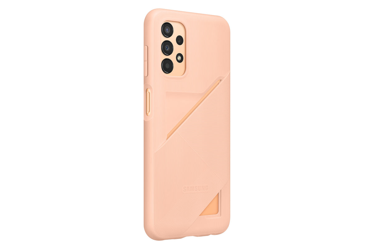 Samsung Card Slot Cover for Galaxy A13 in Peach