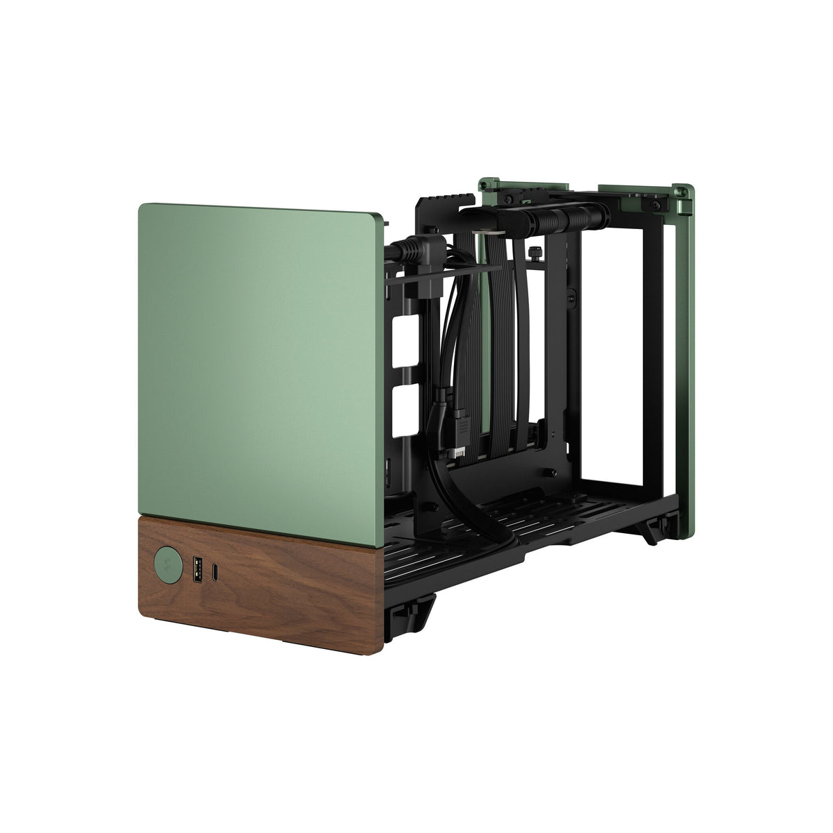 Fractal Design Terra - Mini ITX Desktop Case in Green