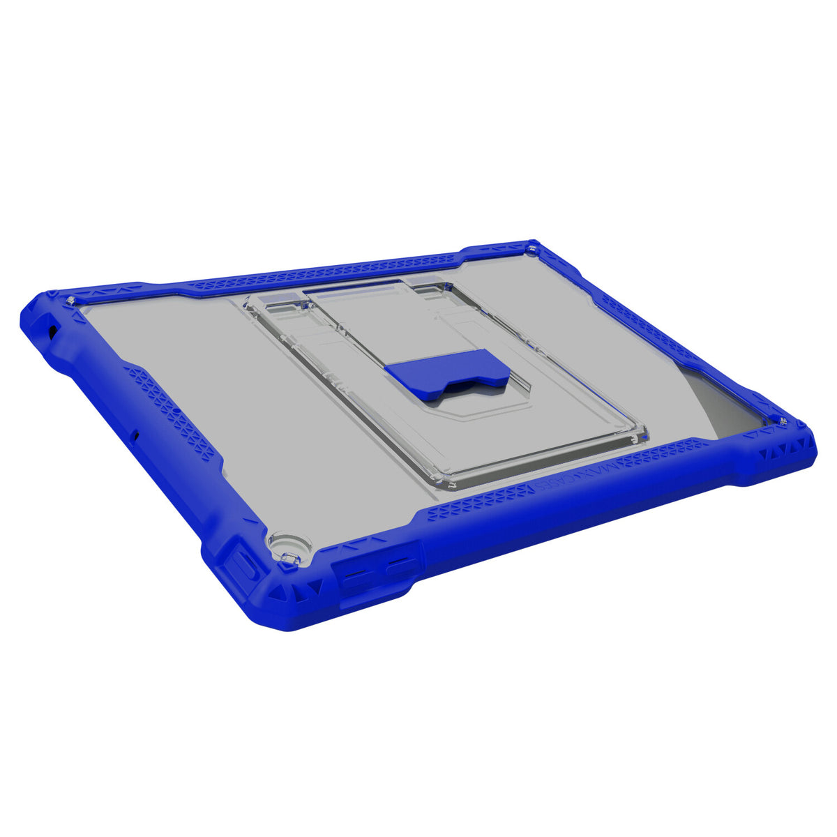 MAXCases Shield Extreme-X Cover for 10.2&quot; iPad in Blue / Transparent