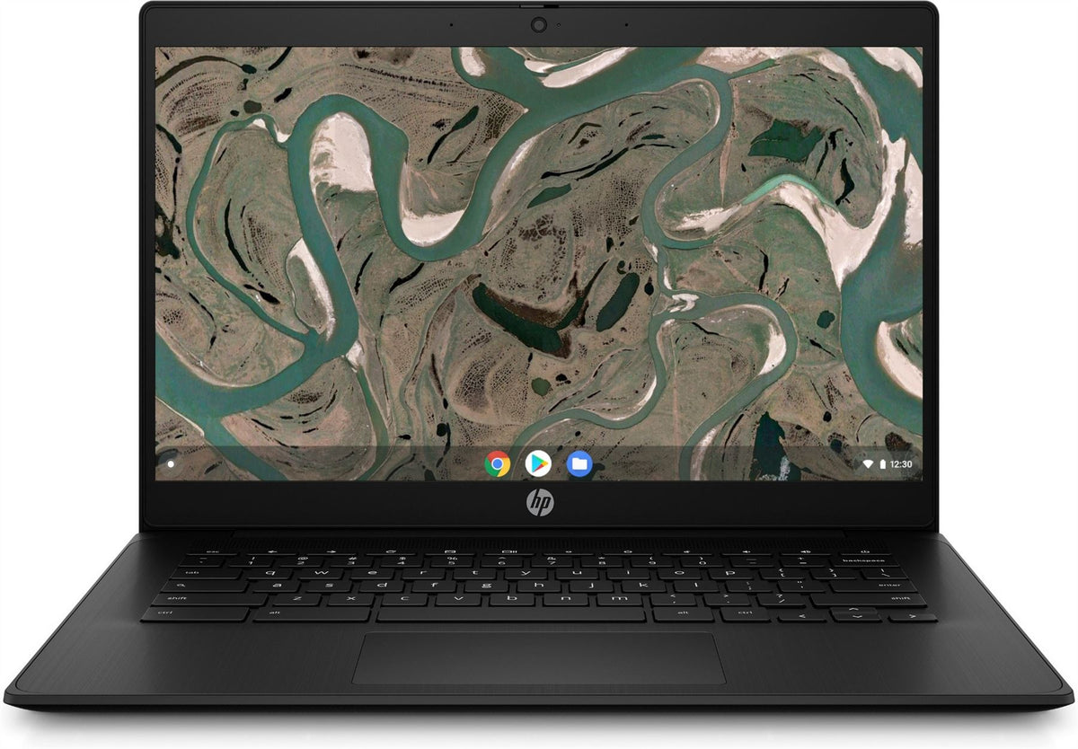 HP Chromebook 14 G7 35.6 cm (14&quot;) Full HD Intel® Celeron® N5100 4 GB LPDDR4x-SDRAM 32 GB eMMC Wi-Fi 6 (802.11ax) ChromeOS Black