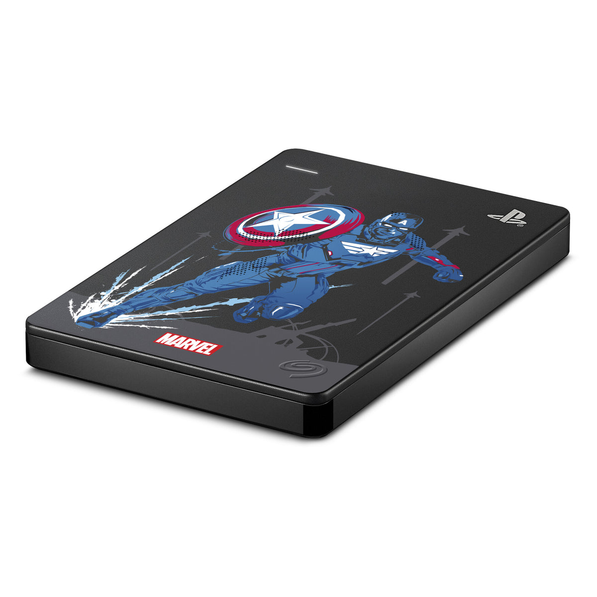 Seagate Game Drive for PS4 - Marvels Avengers Captain America Special Edition - External HDD - 2 TB