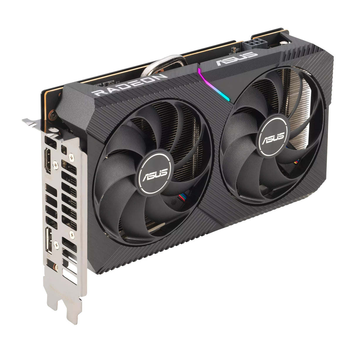 ASUS Dual OC - AMD 4 GB GDDR6 Radeon RX 6500 XT graphics card