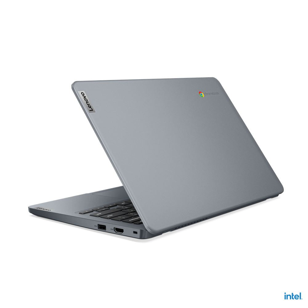 Lenovo 14e Chromebook 35.6 cm (14&quot;) Full HD Intel® N N100 4 GB LPDDR5-SDRAM 32 GB eMMC Wi-Fi 6E (802.11ax) ChromeOS Grey