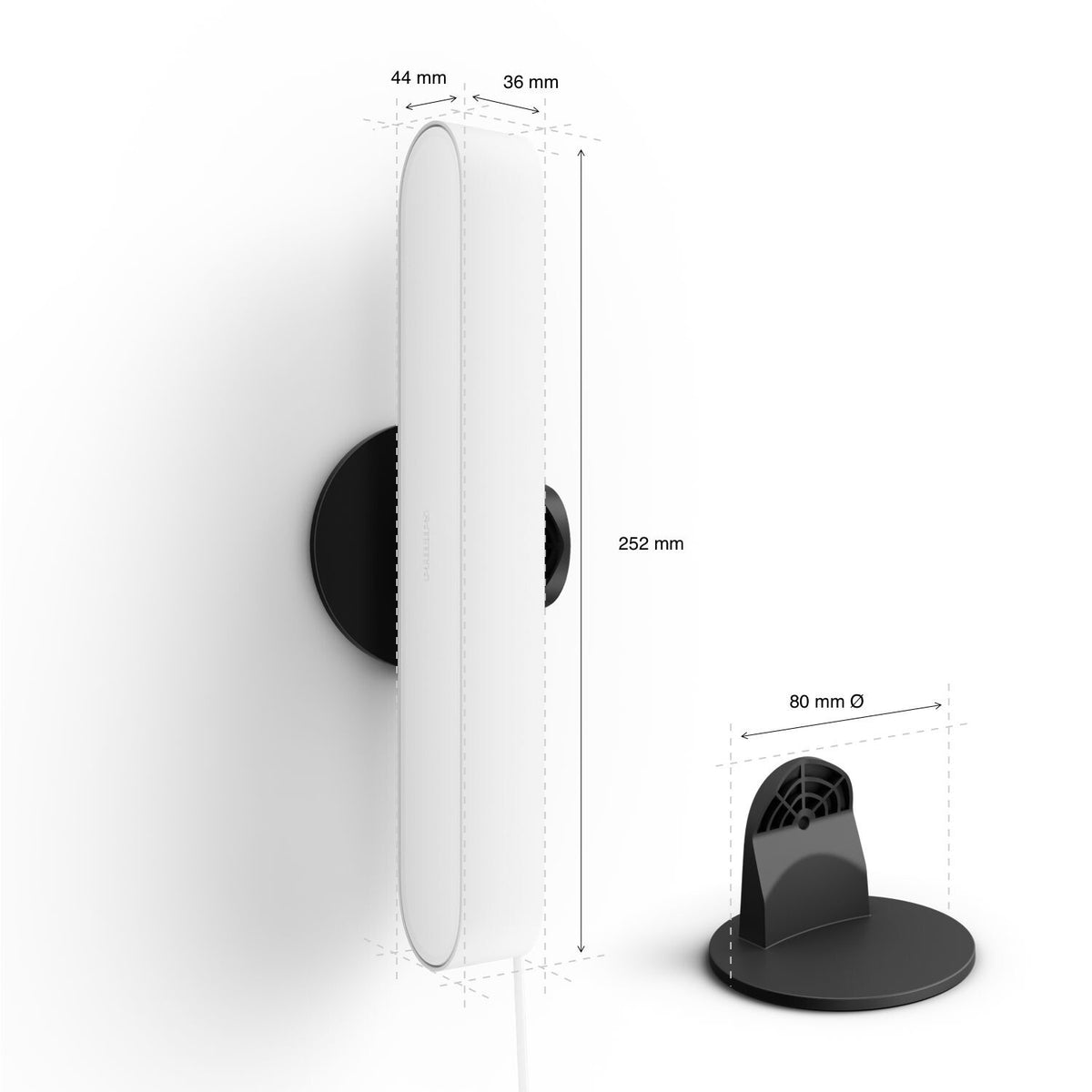 Philips Hue Play light bar in White - White and colour ambience (Pack of 2)