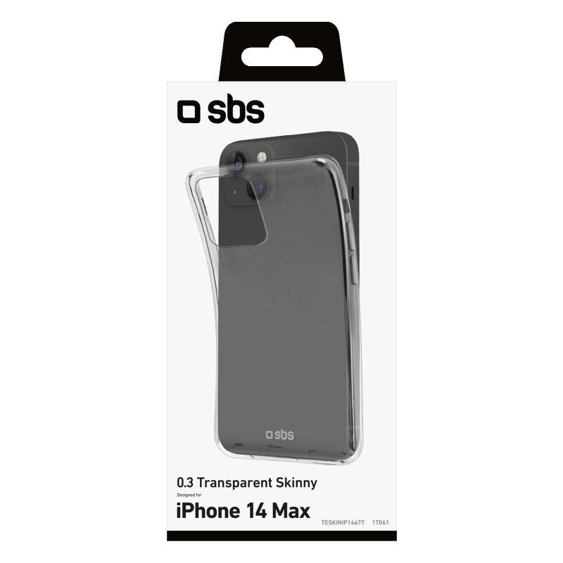 SBS Skinny mobile phone case for iPhone 14 Plus in Transparent