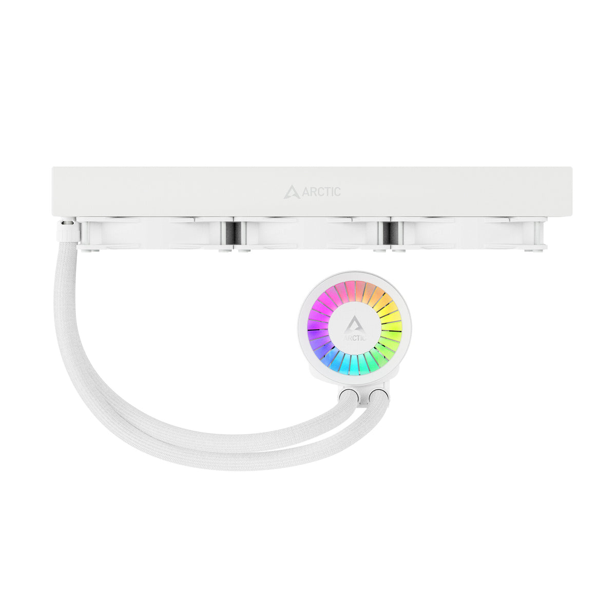 ARCTIC Liquid Freezer III 360 A-RGB - All-in-one Liquid CPU Cooler in White - 360mm