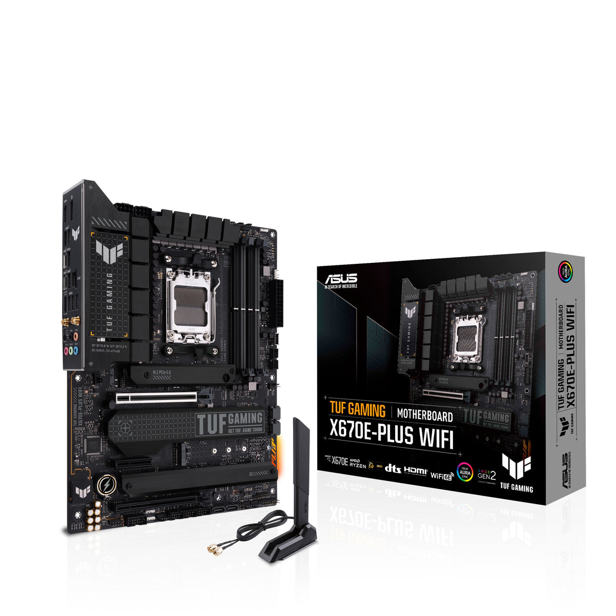 ASUS TUF GAMING X670E-PLUS WIFI ATX motherboard - AMD X670 Socket AM5