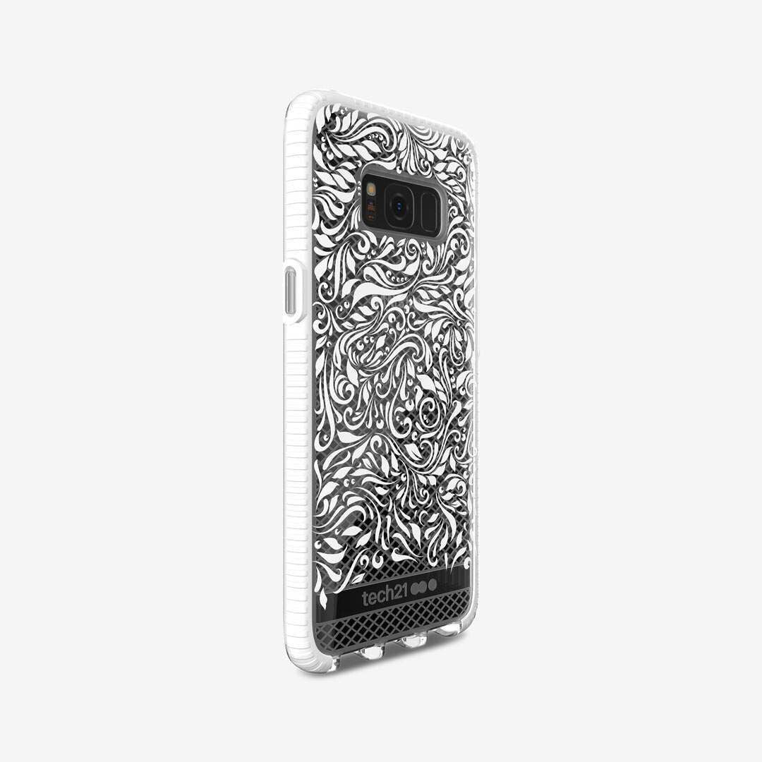 Tech21 Evo Check Lace Edition for Galaxy S8 in Transparent / White